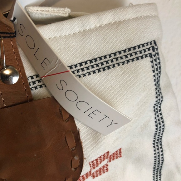 Sole Society Tote Bag NWT This super cute tote bag is veristal. - Picture 6 of 11